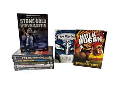 Lote de 9: Shows de Luta Livre WWE DVD Vídeo Hulk Hogan, Rey Mysterio, Steve Austen comprar usado  Enviando para Brazil