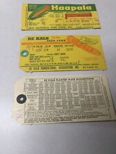 Bolsa/saco de milho vintage DEKALB/Haapala com etiqueta 1957 cultivada em Warren Ind. + Mais comprar usado  Enviando para Brazil
