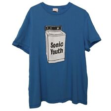 Camisa ponto único Sonic Youth máquina de lavar roupa anos 90 grunge banda alternativa turnê comprar usado  Enviando para Brazil