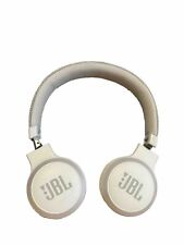 JBL Live 400BT Wireless On-Ear Headphones - White Tested Working Bluetooth, used for sale  Shipping to South Africa