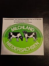 Alter aufkleber milchland gebraucht kaufen  Verden