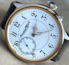 IWC 49mm Schaffhausen Zegarek na rękę z vintage zegarkiem kieszonkowym Mechanizm Małżeństwo, używany na sprzedaż  PL