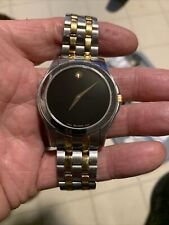 movado museum mens black dial watch for sale  Stevens