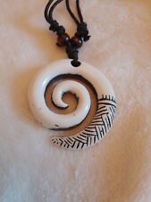 Spiral ceramic pendant for sale  SWAFFHAM