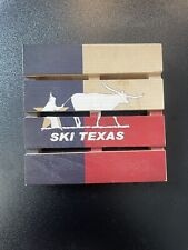 Mini paletes de madeira feitas à mão Ski Texas • Porta-copos de madeira para bebidas comprar usado  Enviando para Brazil
