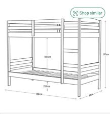Wooden bunk beds for sale  CREDITON