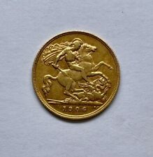 1906 gold half for sale  NORWICH