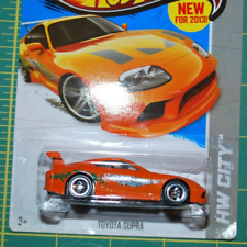 2013 Hot Wheels HW City The Fast and The Furious 1994 Toyota Supra Orange 5/250 for sale  Shipping to South Africa