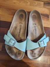 Birkenstock madrid green for sale  CORBY