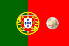 Portogallo portugal euro usato  Italia