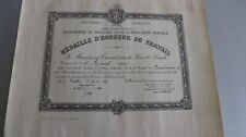 Ancien diplome brevet d'occasion  France
