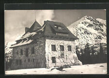 Schronisko Granitowe na Hali Gasienicowe, Tatry, pocztówka 1940 , używany na sprzedaż  Wysyłka do Poland