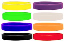 Silicone wristbands rubber for sale  SKEGNESS