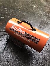 All Pro Forced Air Space Heater Propane 40,000 BTU TESTED NICE SEE, used for sale  Gig Harbor