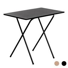 Folding Laptop Desk PC Home Office University Wood Study Student Table - Black for sale  Shipping to South Africa