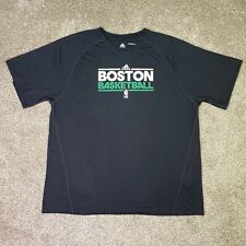 Camisa masculina Boston Celtics XXL 2XL preta verde Adidas Climalite poliéster NBA comprar usado  Enviando para Brazil