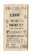 Biglietto ferroviario ticket usato  Merate