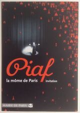 Piaf carton invitation d'occasion  Boulogne-Billancourt
