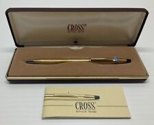 Bolígrafo vintage Cross Classic GF con emblema segunda mano  Embacar hacia Mexico