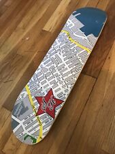 Skateboard deck map for sale  Teaneck