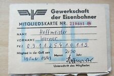 Gewerkschaft eisenbahn deutsch gebraucht kaufen  Krauschwitz