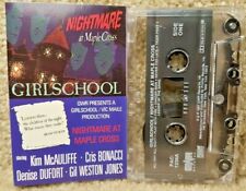 Discos GWR de colección 1987 cinta de casete de Girlschool Nightmare at Maple Cross segunda mano  Embacar hacia Argentina