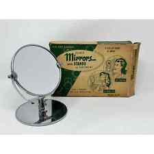 Vintage 1940s Beauty Mirror with Stand by Equipment Vanity Travel in Box for sale  Shipping to South Africa