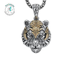 Halskette tigerkopf tiger gebraucht kaufen  Hannover
