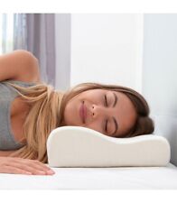 Used, Pillow Memory Foam Neck Orthopedic Cervical Support Bed Pain Sleeping Ergonomic for sale  Shipping to South Africa