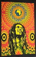 Used, Bob Marley Cotton Handmade Hippie Indian Wall Hanging Tapestry Boho Throw Poster for sale  Shipping to South Africa