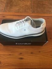 FootJoy Traditions White Leather Spiked Golf Shoes 57903 • Mens Size 13 for sale  Shipping to South Africa