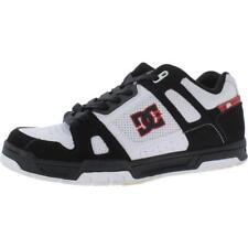 Used, DC Mens Stag Black Leather Skateboarding Shoes Sneakers 9 Medium (D) BHFO 8445 for sale  Shipping to South Africa