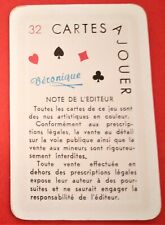 Anciennes cartes jouer d'occasion  Paris XVII