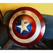 Usado, Captain America’s Shield Battle Damage 24" Metal America Avengers Movie Shield comprar usado  Enviando para Brazil