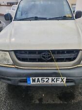 Toyota hilux single for sale  SOUTH MOLTON