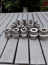 JOB LOT 16 GEDORE No D19 METRIC 1/2" DRIVE SOCKETS, used for sale  Shipping to South Africa