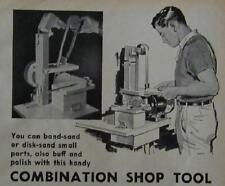 Combination Sander / Band / Disk / Buffer How-To build PLANS for sale  Shipping to South Africa