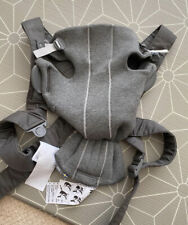 Baby Bjorn Baby Carrier Mini - Dark Grey Jersey. Good Condition, used for sale  ASHFORD