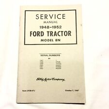 Service manual 1948 for sale  Chiefland