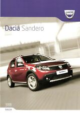 Prospekt / Brochure Dacia Sandero 03/2012, usado comprar usado  Enviando para Brazil