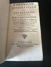 1764 onanisme dissertation d'occasion  Conlie