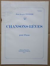 Chansons rêves piano d'occasion  Clermont-l'Hérault