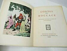 Boccace contes 1951 d'occasion  Coulaines