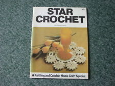 STAR CROCHET -  A KNITTING AND CROCHET HOME CRAFT SPECIAL - EMBROIDERY BOOK, usado comprar usado  Enviando para Brazil