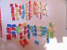 Lot of 102 ELC Magnetic Plastic Letters Alphabet Educational Lowercase for sale  Napoleon