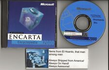 Microsoft Encarta Encyclopedia 2000 Very Good for sale  Shipping to South Africa