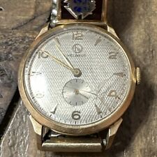 Relógio Benrus masculino vintage ouro maciço 14K mostrador extravagante Knights of Columbus Runs comprar usado  Enviando para Brazil