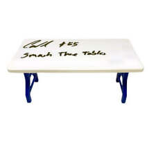 Carlos "Boogie" Basham Jr. Mini mesa assinada com esmagar essas mesas, usado comprar usado  Enviando para Brazil
