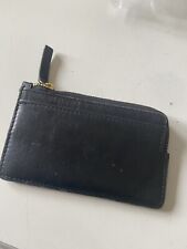 Leather card holder for sale  RAINHAM