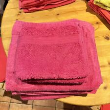 Fuchsia pink towel for sale  DEREHAM
